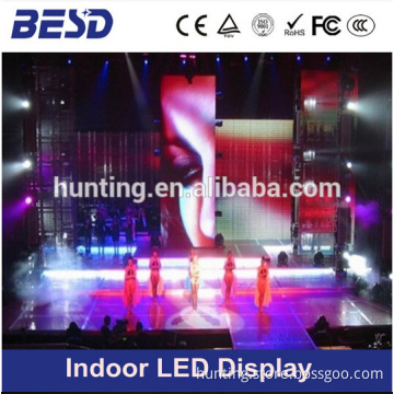 SMD Full Color stage background LED display/LED videotron